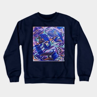 Fighting stance Crewneck Sweatshirt